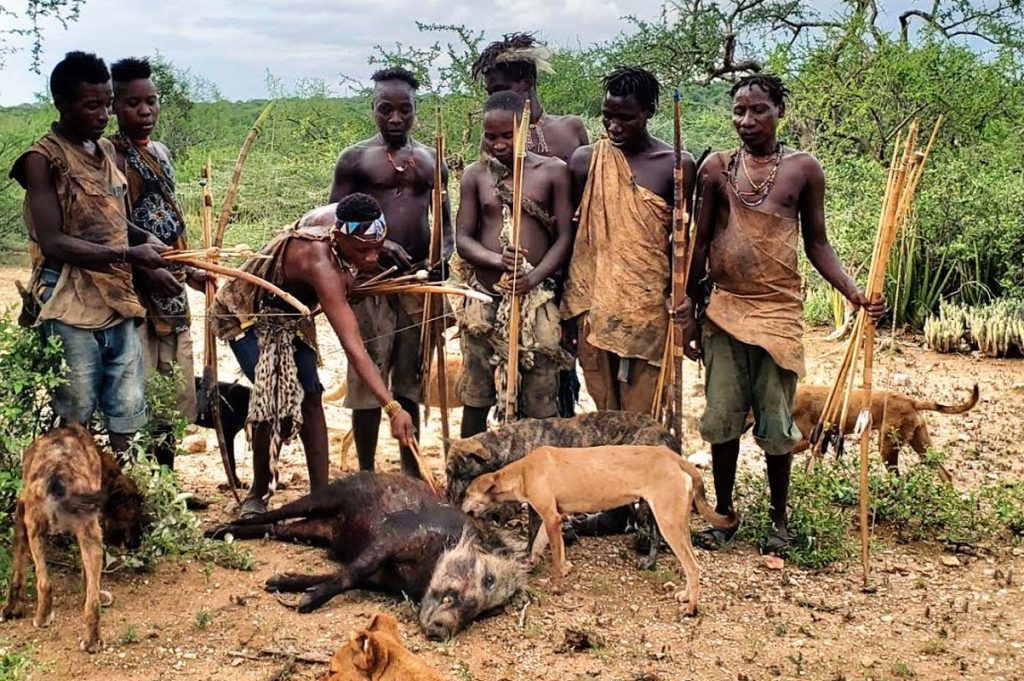 Hadzabe-tribe